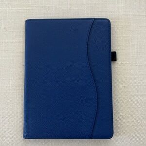 Blue iPad case